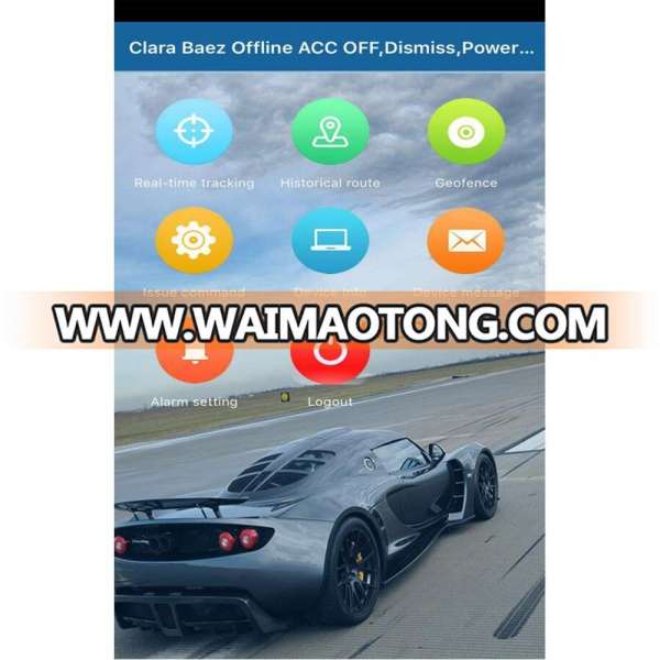 Vehicle GPS Tracker with APP Platform real-time tracking GPS